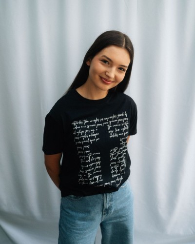 ŚPIEWAM JEZUS t-shirt czarny